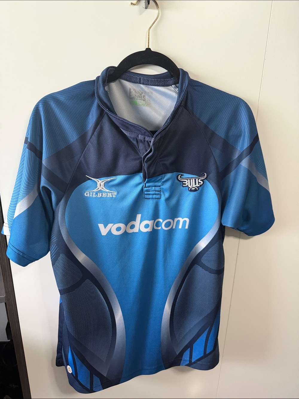 Vodacom Blue Bulls Men’s Blue Rugby Jersey by Gilbert